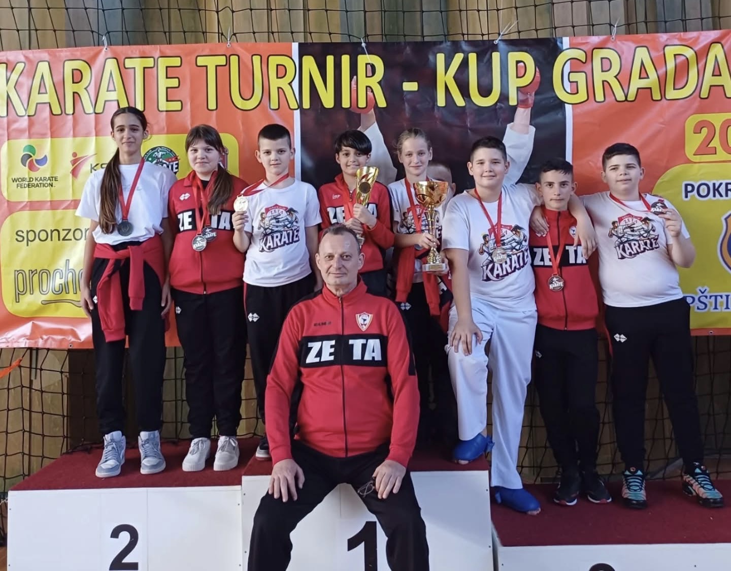 Karate klub Zeta osvojio 18 medalja na turniru u Tivtu